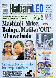 Politico's coverage of 2020 races for president, senate, house, governors and key ballot measures. Swahili Times Magazetiyaleo Alhamisi Machi 12 2020 Facebook