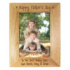 Delight your father with awesome father's day photo frames and make this day unforgettable. Happy Fathers Day Wooden Photo Frame 5x7