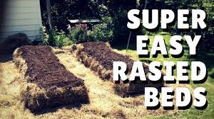 Start with a base of straw bales, slightly larger in area than the bed you plan to layer on top (more on this in a moment). Hay Bale Garden Instant Raised Beds Youtube