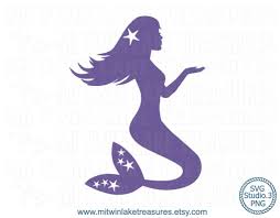Mermaid Svg Instant Digital Download For Silhouette And Cricut Png Studio 3 Diy Personal And Commercial Use Summer Beach Starfish In 2020 Mermaid Svg Mermaid Images Mermaid