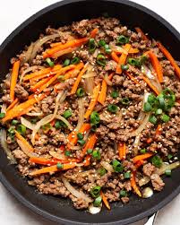I served the korean beef . Cook Once Eat Twice Easy Korean Style Ground Beef The Daley Plate
