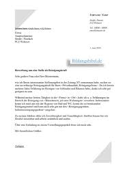 Bewerbung wohnung muster 0 comment. Bewerbung Reinigungskraft Anschreiben Muster Vorlage Download