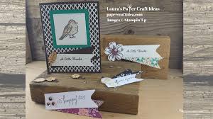 I'll be teaching you how to use the beautiful decorative stamps in the stampin' up! How To Make A Paper Banner Stampin Up Laura S Paper Craft Ideas