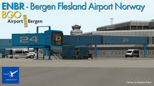 Scenery Review Enbr Bergen Flesland Airport By Aerosoft