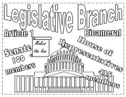 Download this premium vector about chameleon on branch coloring page, and discover more than 10 million professional graphic resources on freepik. Branches Of Government Civics Coloring Pages Ss 7 C 3 3 Ss 7 C 3 8
