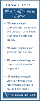 Ever Wondered How To Affirm The Type 1 Person In Your Life Here Are Some Helpful Suggestions So That They Will T Enneagram Type One Type 4 Enneagram Enneagram