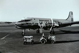 Aerolineas Argentinas Douglas Dc 4 At Eze 1958 Douglas Dc 4 Aviation Mystery Of History