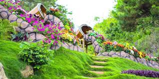 Wisata ini buka setiap hari nih, jadi nggak usah khawatir mengenai jam berkunjung. Coban Rais Dan Batu Flower Garden Yang Hits Yuk Ngetrip Ke Malang