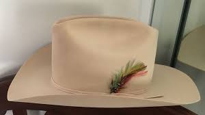Stetson Cowboy Hat Rancher 20x Beaver Size 7 1 8 Western Vintage John B Feathers Stetson Cowboyhat Cowboy Hats Stetson Cowboy Hats Hats