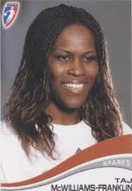 2010 Rittenhouse WNBA Essence Carson Taj McWilliams New York Liberty #20