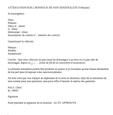 Ce formulaire était valable dans toute l'ue, pour la déclaration des activités qui ne sont pas enregistrées par le tachygraphe mais qui peuvent être visées par un contrôle en bord de route portant sur. Attestation De Non Sinistralite Mise A Jour 2021