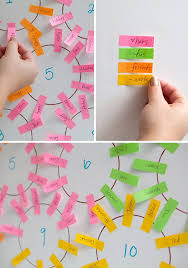 make a seating chart in a flash with color coded sticky