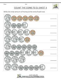 Identify coins, dollars, dime, nickle, pounds, euro. Money Math Worksheets For 3rd Www Robertdee Org