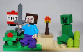 lego レゴ 30393 マインクラフト スティーブとクリーパー うたかたの日々 マインクラフト スティーブ レゴ