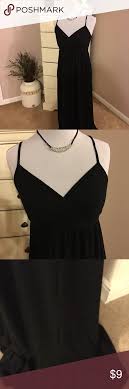 Mossimo Black Maxi Dress S Black Maxi Dress Maxi Dress Cotton Dresses