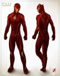 The Flash Costume First Look From The Cw Flash Costume The Flash Kid Flash