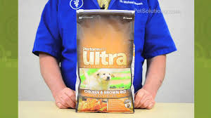 I opened the bag and moths flew out of the bag and deposits were left in the food. Petsolutions Performatrin Ultra Chicken Brown Rice Recipe Dry Puppy Food Youtube