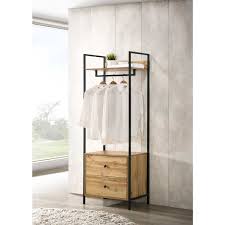 Shop for open wardrobes in armoires. Open Wardrobe With 2 Drawers