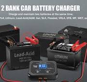 Amazon.com: 2-Bank 20A(10A/Bank) Car Battery Charger, 12V ...