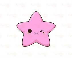 Kawaii Star Clipart Cute Stars Clip Art Galaxy Happy Funny Etsy Star Clipart Cute Stars Clip Art