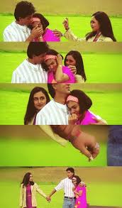 a very cute scene from kuch kuch hota hai shah rukh khan kajol and rani mukherji kuch kuch hota hai best bollywood movies shah rukh khan movies