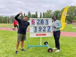 Maybe you would like to learn more about one of these? Shot Put Auriol Dongmo Became African Athletics United Facebook