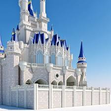 3d Cinderella Castle Model In 2020 Cinderella Castle Disney Cinderella Castle Castle