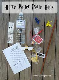 Harry Potter Inspired Birthday Party Part 5 Birthday Cake And Party Bags Birthday Party Gift Bag Ideas Harry Potter Birthday Party Harry Potter Bday