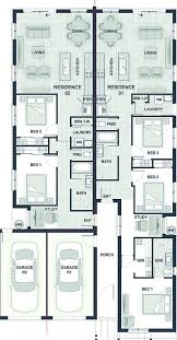 Dual Occupancy House Plans Google Search Australian House Plans House Plans Farmhouse Floor Plans