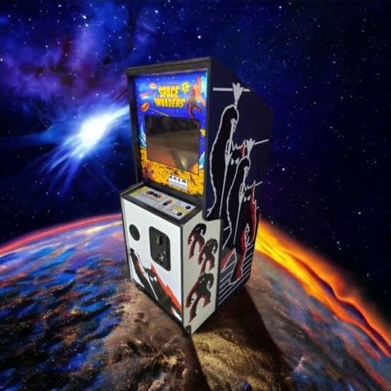 SPACE INVADERS- FULL SIZE ARCADE- LCD VERSION-BRAND NEW : Land of Oz Arcades