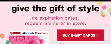 Gift Card To Tj Maxx Gift Card Egift Card Gifts