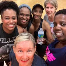 FaithFit representation at women's event and healthy food blog sharing