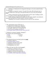 55 contoh soal explanation text dan jawabannya english admin. Soal Hortatory Text Smoking Tobacco Smoking