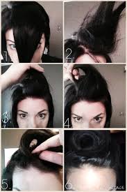 Curly half up vintage hairstyles. 2 Retro Hairstyles For Short Hair 3 Steps Instructables