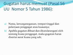 Dibandingkan dengan uu nomor 5 tahun. Ppt Pokok Pokok Ptun Beracara Di Pengadilan Tata Usaha Negara Powerpoint Presentation Id 2479642