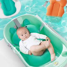 It is a little kid shower that. Newborn Baby Shower Safety Bath Seat Pillow Security Portable Air Cushion Children Bed Infant Baby Bath Pad Non Slip Bathtub Mat Baby Tubs Aliexpress