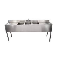 stainless steel commercial three