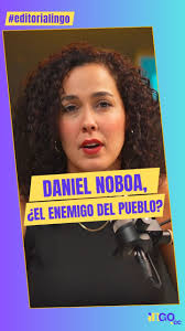 Sí Daniel, sabemos que eres enemigo, pero del pueblo. #ecuador