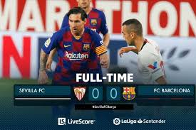 Check preview and live results for game. Hasil Liga Spanyol Messi Melempem Barcelona Gagal Menang Di Kandang Sevilla Bolasport Com