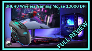 Uhuru wireless gaming mouse rechargeable, up to 4800dpi, 6 programmable button, 7 color changeable, 2.4g rgb usb wireless gaming mouse for computer, laptop, mac, pc product details package dimensions: Uhuru Wm 07 Rechargeable Rgb Gaming Mouse With 7 Programmable Buttons 10000 Dpi Full Review Youtube