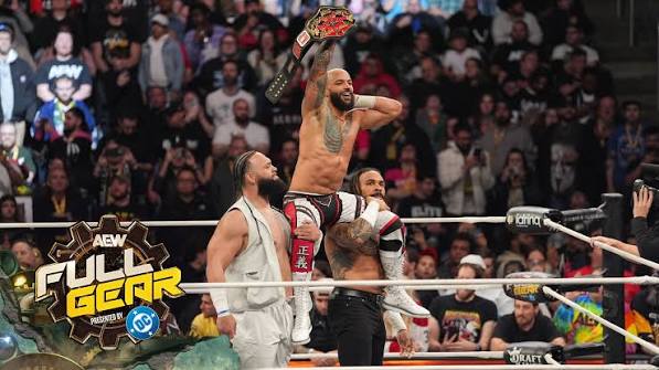 Ricochet Becomes First Ever AEW National Champion in Full Gear Casino  Gauntlet