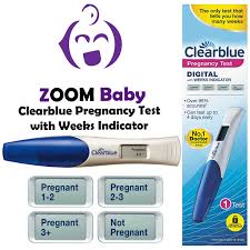 clearblue digital pregnancy test with weeks indicator zoom