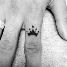 Small Simple Tattoos For Men 101 Best Small Simple Tattoos For Men 2019 Guide Crown Tattoo Men Crown Finger Tattoo Tattoos For Guys