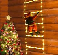 Amazon.com: Joedoes Christmas Decorations LED Ladder Lights ...