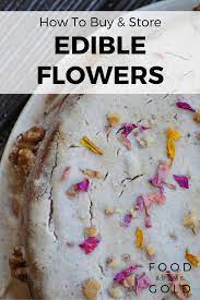 Delicate flavors work really well with edible flowers, he said. How To Buy Store Edible Flowers Food Above Gold