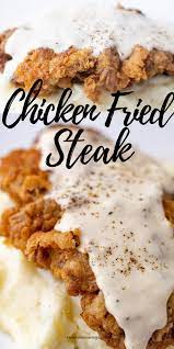Remove steaks and keep warm. Pin On Chicken Fried Steak Chicken
