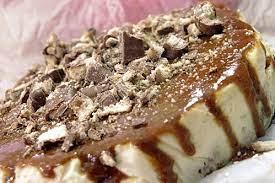 Envie d'épater vos convives ? Cheese Cake Au Caramel Et Aux Twix