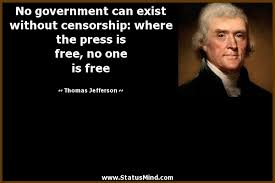 The views expressed in all articles are those of the authors and do not necessarily reflect those of boxing news 24 or its affiliates. No Government Can Exist Without Censorship Where The Press Is Free No One Is Free Thomas