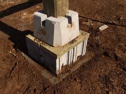 The pressure treatment companies insist that these posts will last longer in the ground than the deck frame that is built above it, and this practice is accepted by the irc code. How To Build A Rock Solid Low Cost Off Grid Cabin Foundation