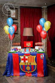 Pin By Natalia Pouchou On Barcelona Soccer Birthday Parties Barcelona Party Messi Birthday